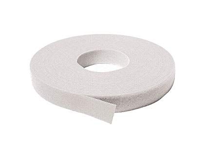 Velcro 170015 1/2in. x 25yds Back to Back Strap, White