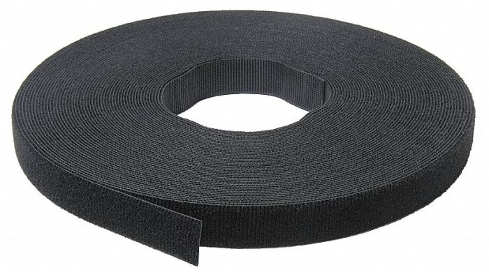 3/4 X 25 Yard Roll Velcro® Brand One-Wrap® Tape UL Rated Black 1/Bag