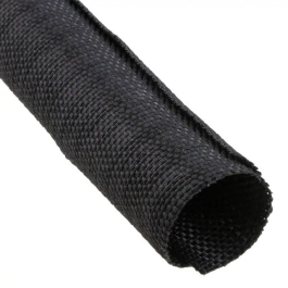 Flexo® PET (PTN) Braided Expandable Sleeving - 1/4 Black