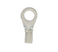 16-14 AWG Non-Insulated #10 Stud, Bare Butted Seam #10 Ring Terminals, 100/bag