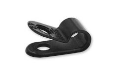 7/8" Black Heavy Duty Cable Clamp 1/2" wide, 100/bag, CC5-7/8-0C