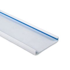 HellermannTyton 181-92011 Wiring Duct Cover for 2" Duct, 6 ft Long, PVC, White, 120 ft/carton