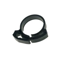 HellermannTyton 190-00300 Snapper Hose Clamp, .73"–.83" Bundle Diameter, PA66GF13, Black, 100/pkg