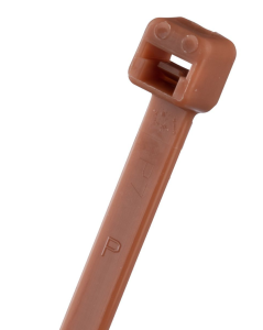 Panduit 4" 18lb. Brown Pan-Ty® Locking Cable Ties 1000/bag Part # PLT1M-M1