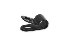 1 1/2"  Black Cable Clamp , 1/2" wide 250/bag, Part #CC5-1 1/2-0H