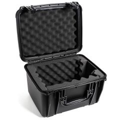 HellermannTyton 556-00231 TT230 Printer Series Carry Case, 15.25" x 12.13" x 10", 1.5" Convoluted Foam Interior, Black, 1/pkg