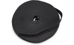 Hook & Loop 3/4" Black Continuous Roll 25 yards/roll