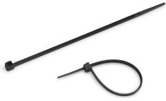 4" 18lb BlackUV Cable Tie 1000/bag