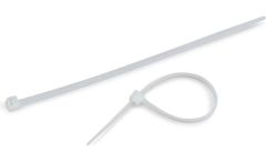 4" 18lb Natural Cable Tie 100/bag