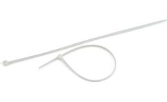 8" 18lb Natural Cable Tie 100/bag