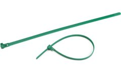 12" 50lb Green Releasable Cable Tie 25/bag