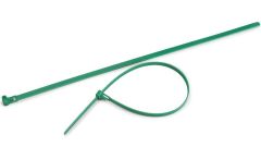 14" 50lb Green Releasable Cable Tie 25/bag