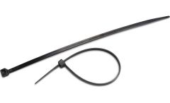 8" 50lb BlackUV Cable Tie 100/bag