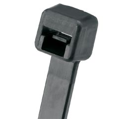 Panduit 12" 50lb Black UV Weather Resistant Pan-Ty® Locking Cable Ties 1000/bag Part #PLT3S-M0