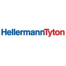 HellermannTyton IT18FL6L4 Identification Tie, 4.3" Long, 18lb Tensile Strength, PA66, Blue, 200/pkg