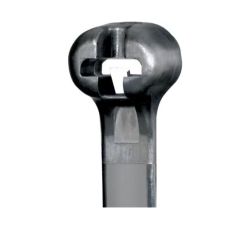 Panduit Dome-Top® barb ty, 6.1"  40 lb Tensile Strength, Heat Stabilized Nylon 6.6, Black  1,000/bag