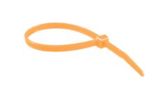 14" 50lb Florescent Orange Cable Ties 100/bag Part # C14-50-Flor Orange 1