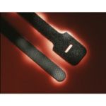 Thomas & Betts FO200-40-0 Cable Tie 40lb .5x9" Black Polyethylene/Nylon FO Loop