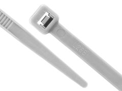 4" 18lb Gray Cable Tie 100/bag