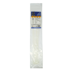 14" 50lb Natural Cable Tie 15/bag