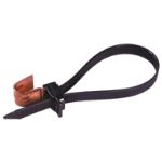 Thomas & Betts TYM5412X Cable Tie 200lb 12" Ultraviolet Resistant Nylon12 Bronze Messenger Hanger/Lashing