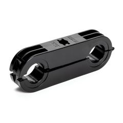 HellermannTyton 151-01231 Heavy Duty Hinge Clamp, 0.59" Max Diameter, PA46, Black, 250/pkg