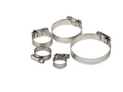 #6S All Stainless Steel Hose Clamp 10/box