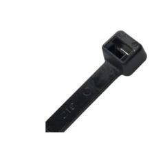 6" 18lb Heat Stabilized UV Black Ties 1,000/bag HS6-18-M