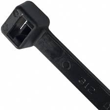 60" 175lb UV Black Cable Ties 50/bag Part # HD60-175-0L