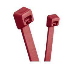 Panduit 4" 18lb. Maroon Halar Pan-Ty® Locking Cable Ties 100/bag Part # PLT1M-C702Y