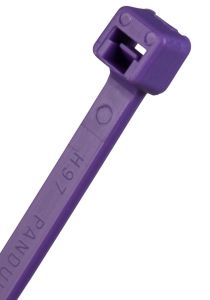 Panduit 8" 18lb. Purple Pan-Ty® Locking Cable Ties 1000/bag Part # PLT2M-M7