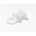 Thomas & Betts TC812-TB Cable Tie 2-Way Miniature Mounting Base .375x.75" Natural Nylon 6.6 Screw Mounting- #10 Screw For Use with Cable Ties Up to 50 lbs.