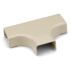 HellermannTyton TSR2I-21 Tee Cover, 1-1/4", 1" Bend Radius, PVC, Ivory, 1/bag